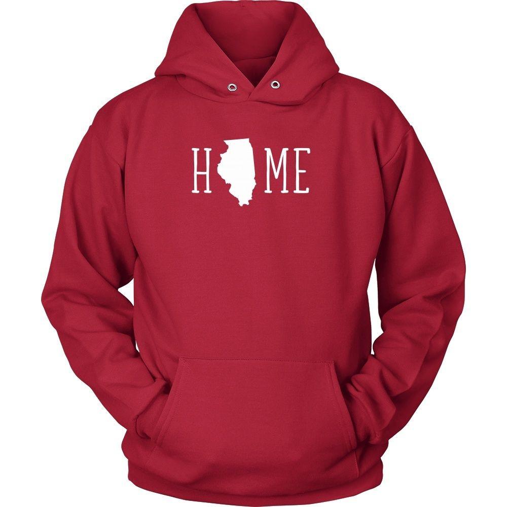 State T Shirt - Sweet Home Illinois-T-shirt-Teelime | shirts-hoodies-mugs
