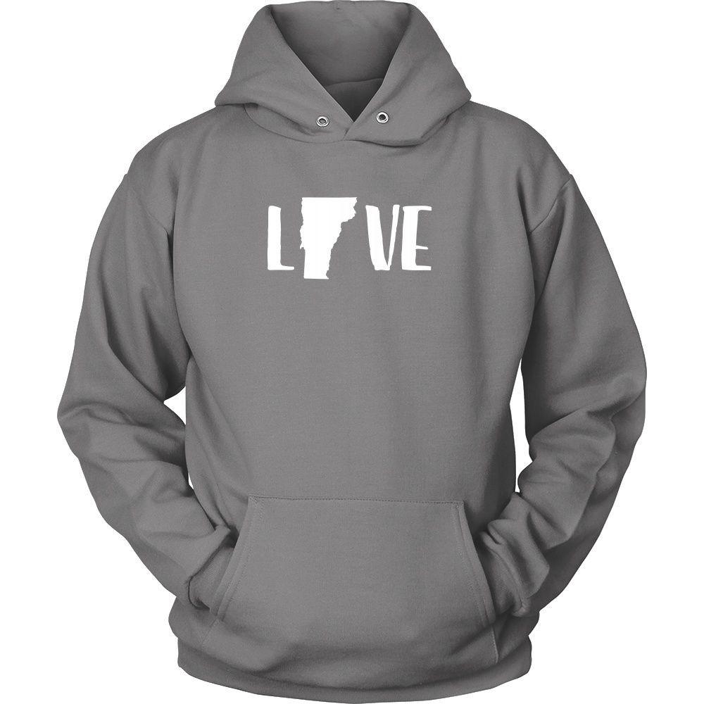 State T Shirt - Vermont Love-T-shirt-Teelime | shirts-hoodies-mugs