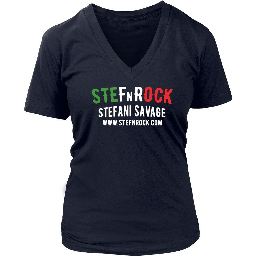 STEFnROCK Stefani Savage T Shirt-T-shirt-Teelime | shirts-hoodies-mugs