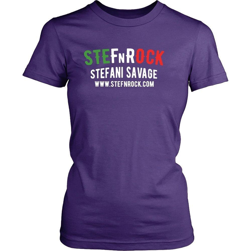 STEFnROCK Stefani Savage T Shirt-T-shirt-Teelime | shirts-hoodies-mugs
