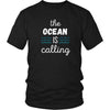 Surf T Shirt - The Ocean is calling-T-shirt-Teelime | shirts-hoodies-mugs