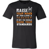 Teacher Shirt - Raise your hand if you love Teacher, if not raise your standards - Profession Gift-T-shirt-Teelime | shirts-hoodies-mugs