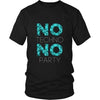 Techno T Shirt - No Techno No Party-T-shirt-Teelime | shirts-hoodies-mugs