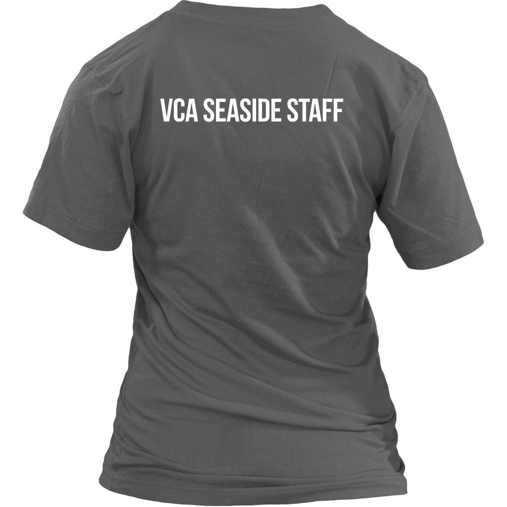 Vet T Shirts - Every Patient Leaves A Pawprint VCA Seaside Staff-T-shirt-Teelime | shirts-hoodies-mugs