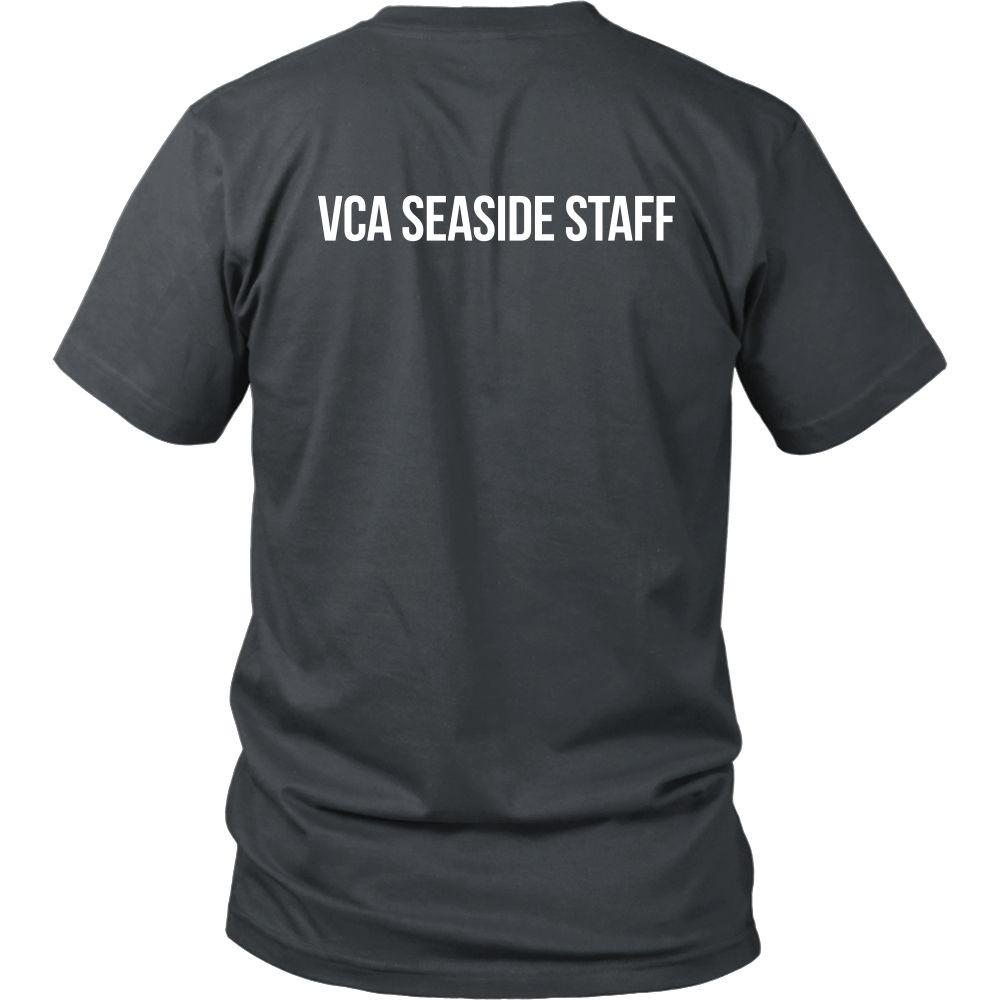 Vet T Shirts - Every Patient Leaves A Pawprint VCA Seaside Staff-T-shirt-Teelime | shirts-hoodies-mugs