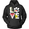 Vet Tech T Shirt - Veterinarian Love dog-T-shirt-Teelime | shirts-hoodies-mugs