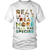 Veterinary T Shirt - Real Doctors treat more than one species-T-shirt-Teelime | shirts-hoodies-mugs