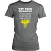 Veterinary T Shirt - Vet Tech Warning To avoid injury do not tell me how to do my job-T-shirt-Teelime | shirts-hoodies-mugs