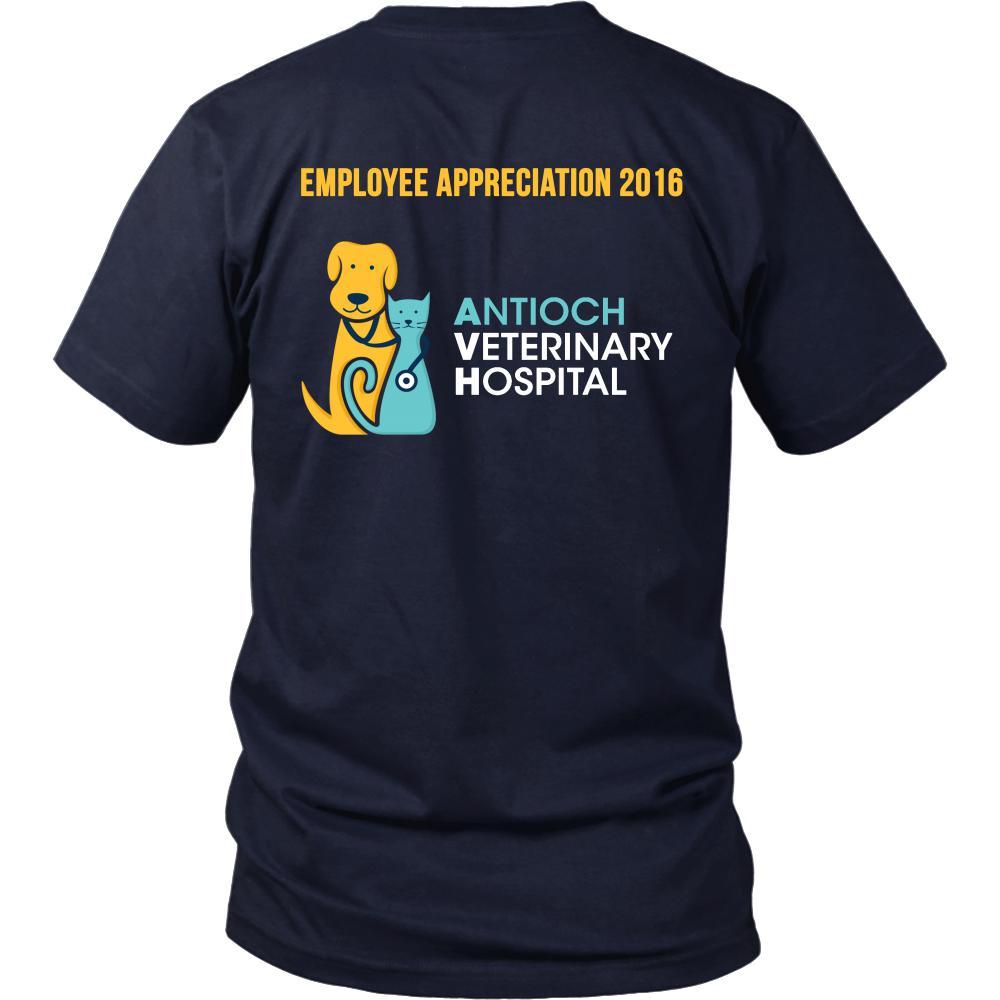 Veterinary T shirts - Еmployee Appreciation 2016 Antioch Veterinary Hospital-T-shirt-Teelime | shirts-hoodies-mugs