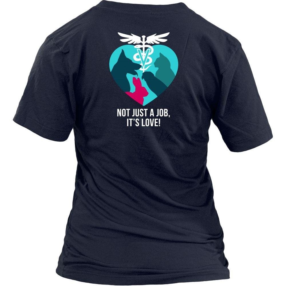 Veterinary T shirts - Not just a job, it's a love - Preiser Animal Hospital-T-shirt-Teelime | shirts-hoodies-mugs