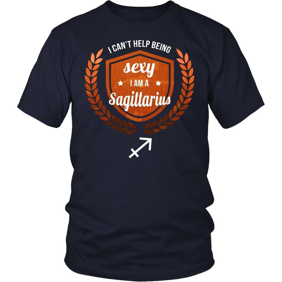 Zodiac T Shirt - I can't help being sexy I am a Sagittarius-T-shirt-Teelime | shirts-hoodies-mugs
