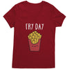 Fry Day Women's V-Neck-Apparel-Teelime | shirts-hoodies-mugs