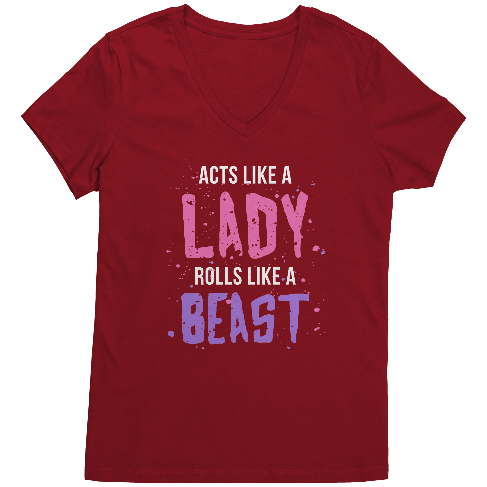 Jiu Jitsu Acts like a lady Rolls like a beast-Apparel-Teelime | shirts-hoodies-mugs