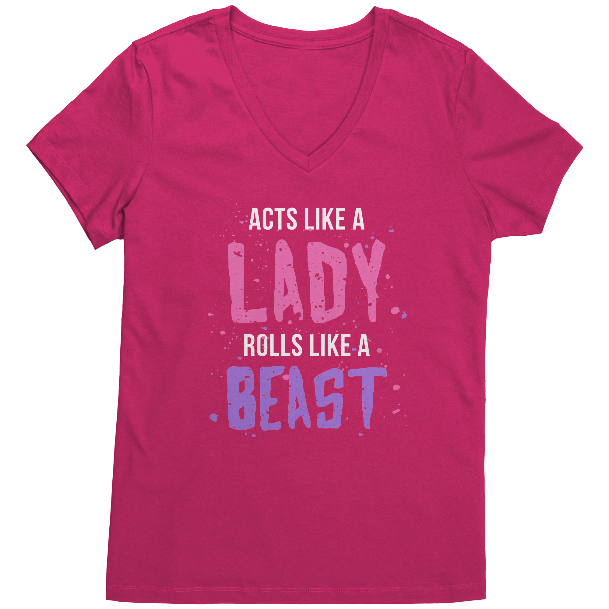 Jiu Jitsu Acts like a lady Rolls like a beast-Apparel-Teelime | shirts-hoodies-mugs