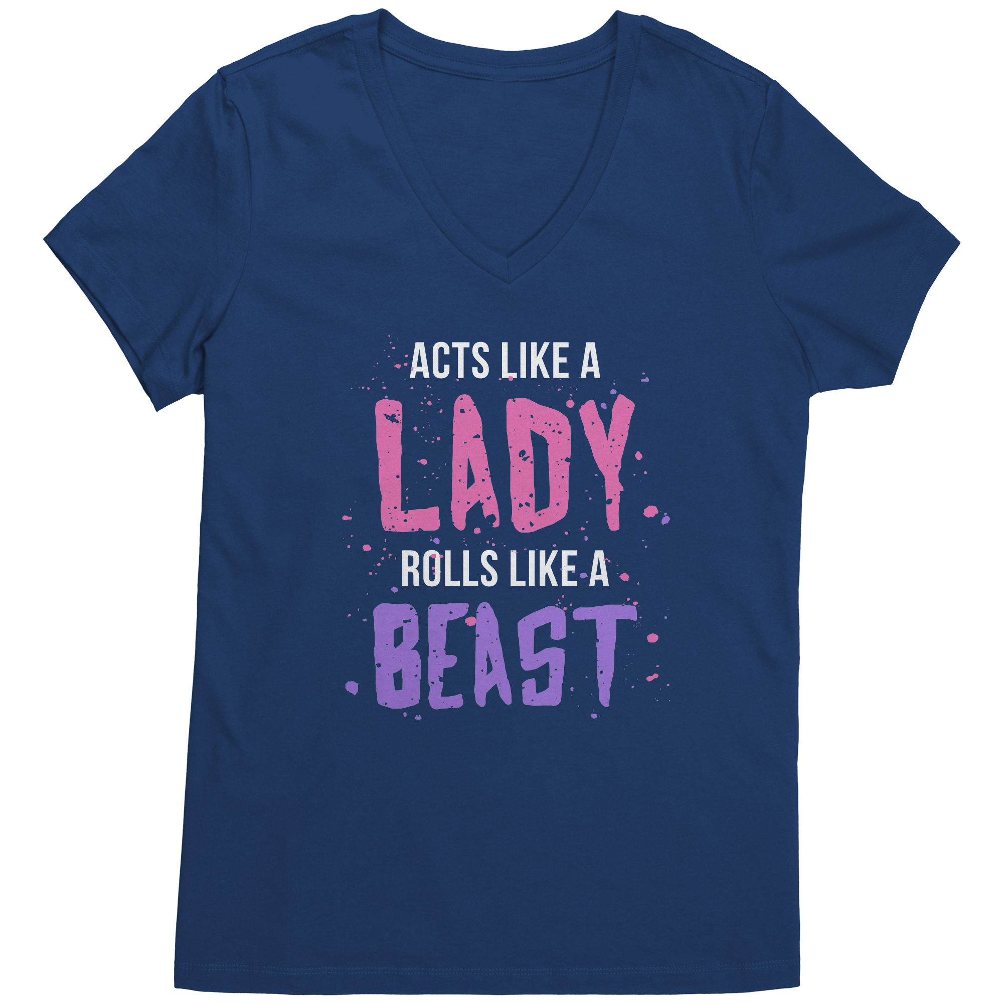 Jiu Jitsu Acts like a lady Rolls like a beast-Apparel-Teelime | shirts-hoodies-mugs