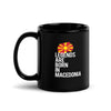 Legends are born in Macedonia Black Glossy Mug-Teelime | shirts-hoodies-mugs