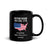 Proud American mug History began July 4th Black Glossy Mug