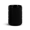 I walk because punching people is frowned upon Black Glossy Mug-Teelime | shirts-hoodies-mugs