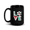 Love Cat Black Glossy Mug-Teelime | shirts-hoodies-mugs
