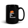 Legends are born in Macedonia Black Glossy Mug-Teelime | shirts-hoodies-mugs