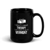 I Don't Need Therapy I Need To Go To Vermont Black Glossy Mug-Teelime | shirts-hoodies-mugs