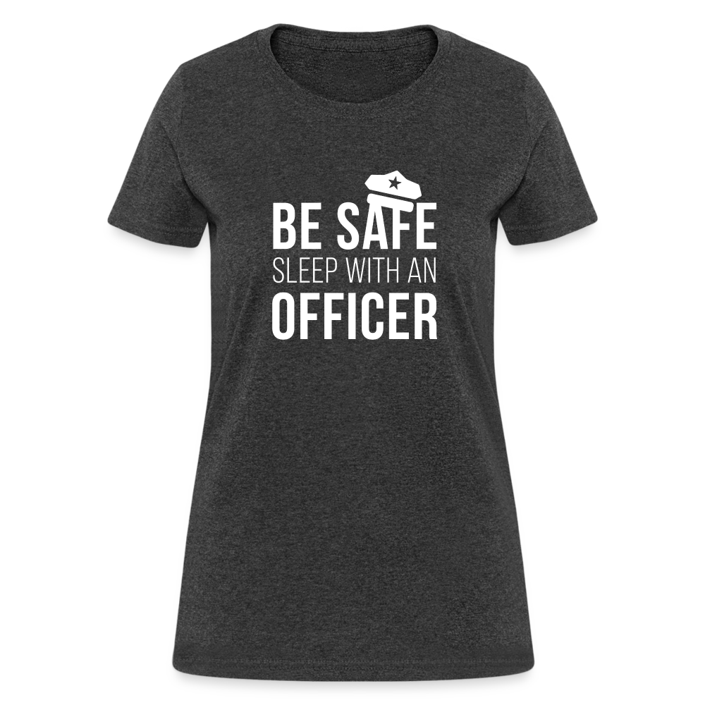 Be safe sleep with an Officer Women's T-Shirt-Women's T-Shirt | Fruit of the Loom L3930R-Teelime | shirts-hoodies-mugs