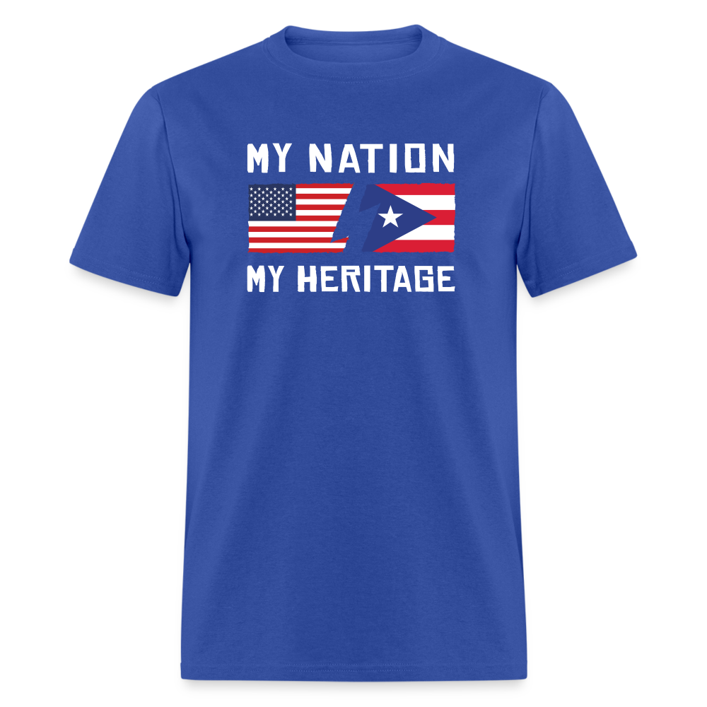 My Nation - My Heritage - Puerto Rico Unisex Classic T-Shirt-Unisex Classic T-Shirt | Fruit of the Loom 3930-Teelime | shirts-hoodies-mugs