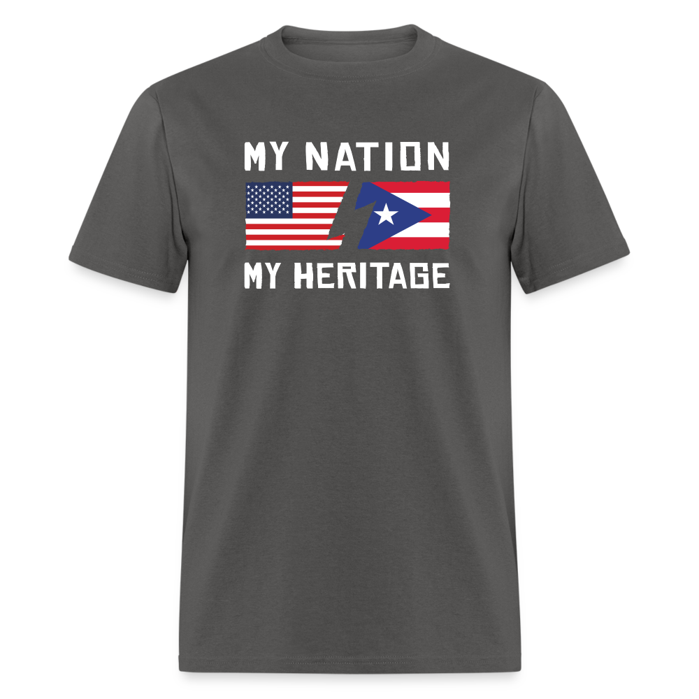 My Nation - My Heritage - Puerto Rico Unisex Classic T-Shirt-Unisex Classic T-Shirt | Fruit of the Loom 3930-Teelime | shirts-hoodies-mugs