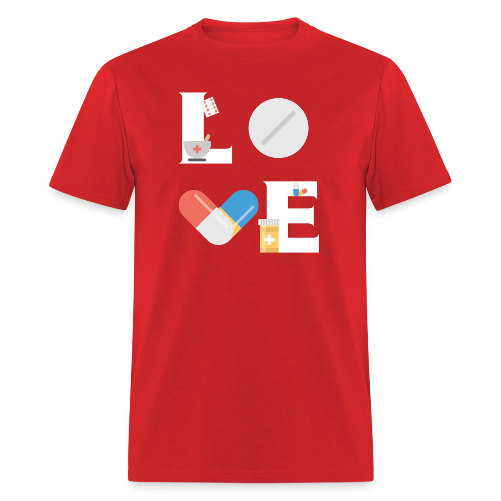 LOVE Pharmacist Unisex Classic T-Shirt-Unisex Classic T-Shirt | Fruit of the Loom 3930-Teelime | shirts-hoodies-mugs