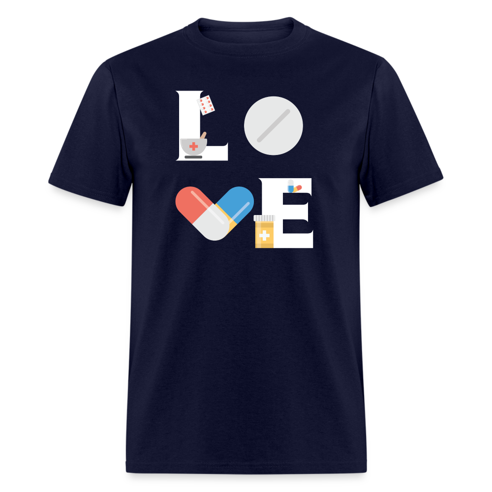 LOVE Pharmacist Unisex Classic T-Shirt-Unisex Classic T-Shirt | Fruit of the Loom 3930-Teelime | shirts-hoodies-mugs