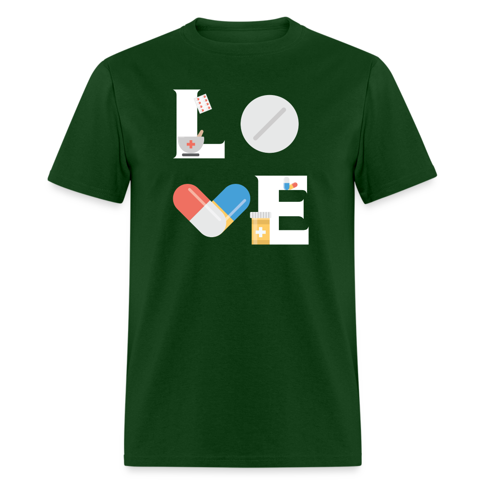 LOVE Pharmacist Unisex Classic T-Shirt-Unisex Classic T-Shirt | Fruit of the Loom 3930-Teelime | shirts-hoodies-mugs