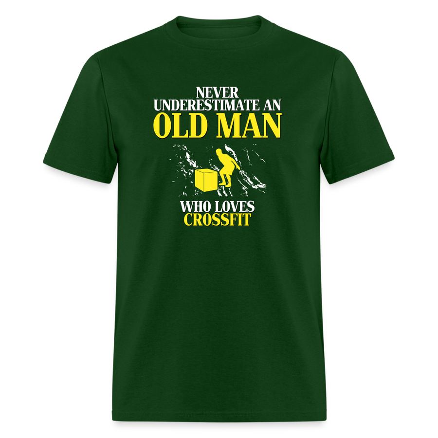 Never underestimate an old man who loves CrossFit Unisex Classic T-Shirt