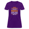 Business operations manager because badass mother fucker isn't an official job title Women's T-Shirt-Women's T-Shirt | Fruit of the Loom L3930R-Teelime | shirts-hoodies-mugs