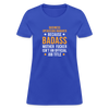 Business operations manager because badass mother fucker isn't an official job title Women's T-Shirt-Women's T-Shirt | Fruit of the Loom L3930R-Teelime | shirts-hoodies-mugs