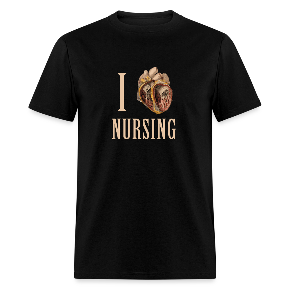 I heart Nursing Unisex Classic T-Shirt-Unisex Classic T-Shirt | Fruit of the Loom 3930-Teelime | shirts-hoodies-mugs