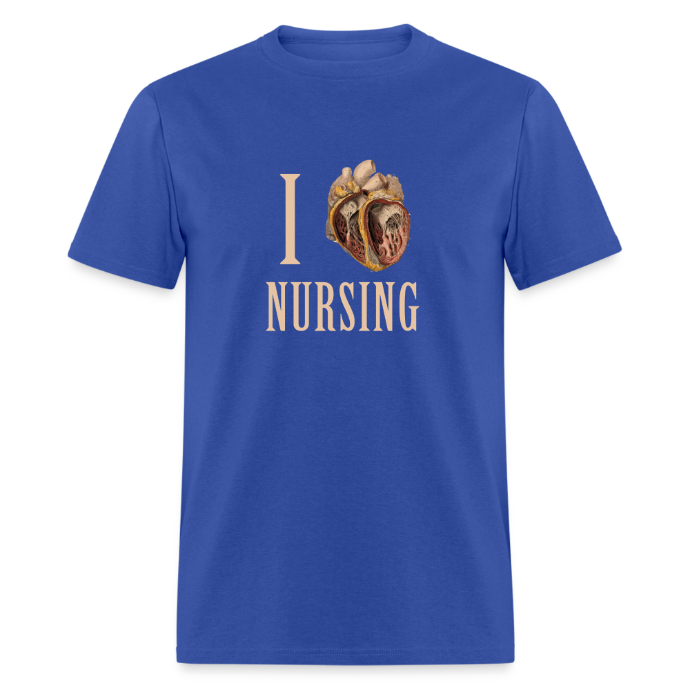 I heart Nursing Unisex Classic T-Shirt-Unisex Classic T-Shirt | Fruit of the Loom 3930-Teelime | shirts-hoodies-mugs