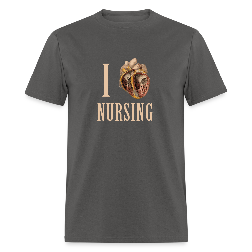 I heart Nursing Unisex Classic T-Shirt-Unisex Classic T-Shirt | Fruit of the Loom 3930-Teelime | shirts-hoodies-mugs