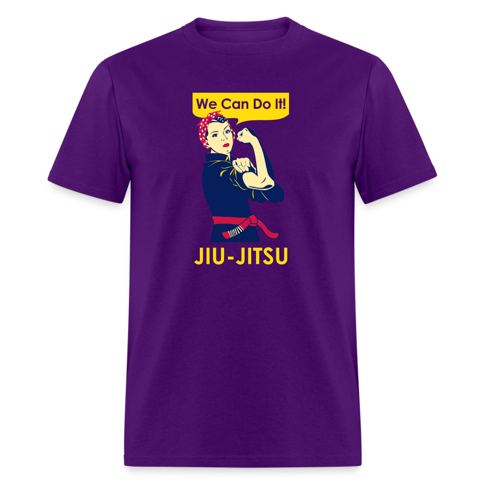 Brazilian Jiu Jitsu - We Can Do It Unisex Classic T-Shirt-Unisex Classic T-Shirt | Fruit of the Loom 3930-Teelime | shirts-hoodies-mugs