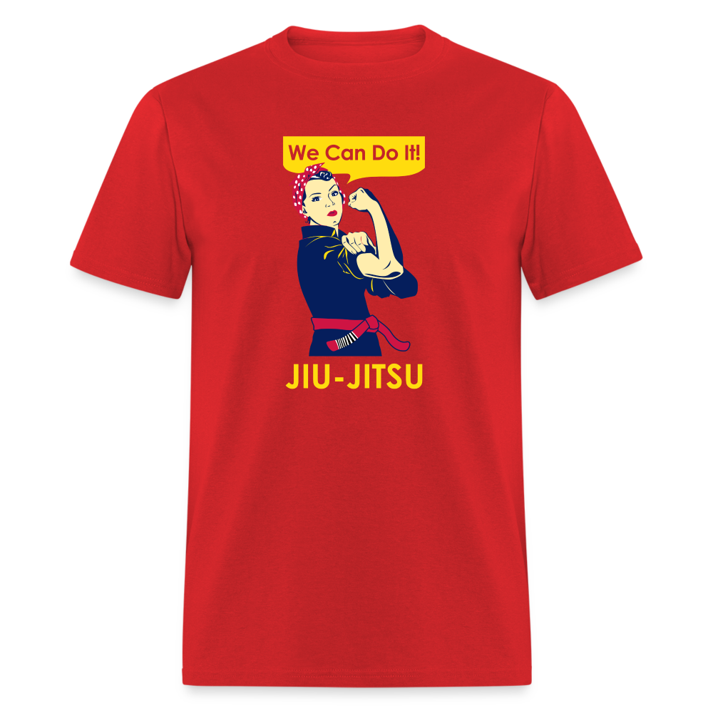 Brazilian Jiu Jitsu - We Can Do It Unisex Classic T-Shirt-Unisex Classic T-Shirt | Fruit of the Loom 3930-Teelime | shirts-hoodies-mugs