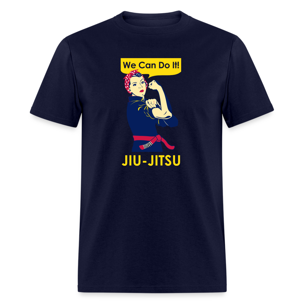 Brazilian Jiu Jitsu - We Can Do It Unisex Classic T-Shirt-Unisex Classic T-Shirt | Fruit of the Loom 3930-Teelime | shirts-hoodies-mugs