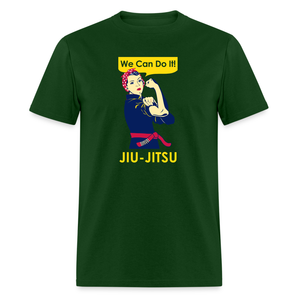 Brazilian Jiu Jitsu - We Can Do It Unisex Classic T-Shirt-Unisex Classic T-Shirt | Fruit of the Loom 3930-Teelime | shirts-hoodies-mugs