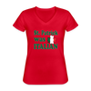 St. Patrick was Italian Women's V-Neck T-Shirt-Women's V-Neck T-Shirt | Fruit of the Loom L39VR-Teelime | shirts-hoodies-mugs