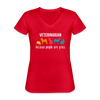 Veterinarian, because people are gross Women's V-Neck T-Shirt-Women's V-Neck T-Shirt | Fruit of the Loom L39VR-Teelime | shirts-hoodies-mugs