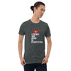 Legends are born in Kyrgyzstan Short-Sleeve Unisex T-Shirt-Teelime | shirts-hoodies-mugs