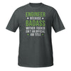 Engineer because badass mother fucker isn't an official job title Unisex T-Shirt-Teelime | shirts-hoodies-mugs