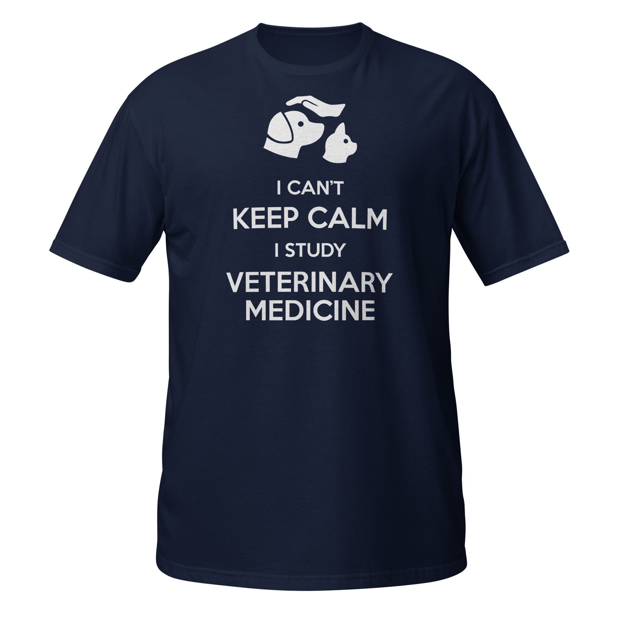 I can't keep calm I study Veterinary Medicine Unisex T-Shirt-Teelime | shirts-hoodies-mugs