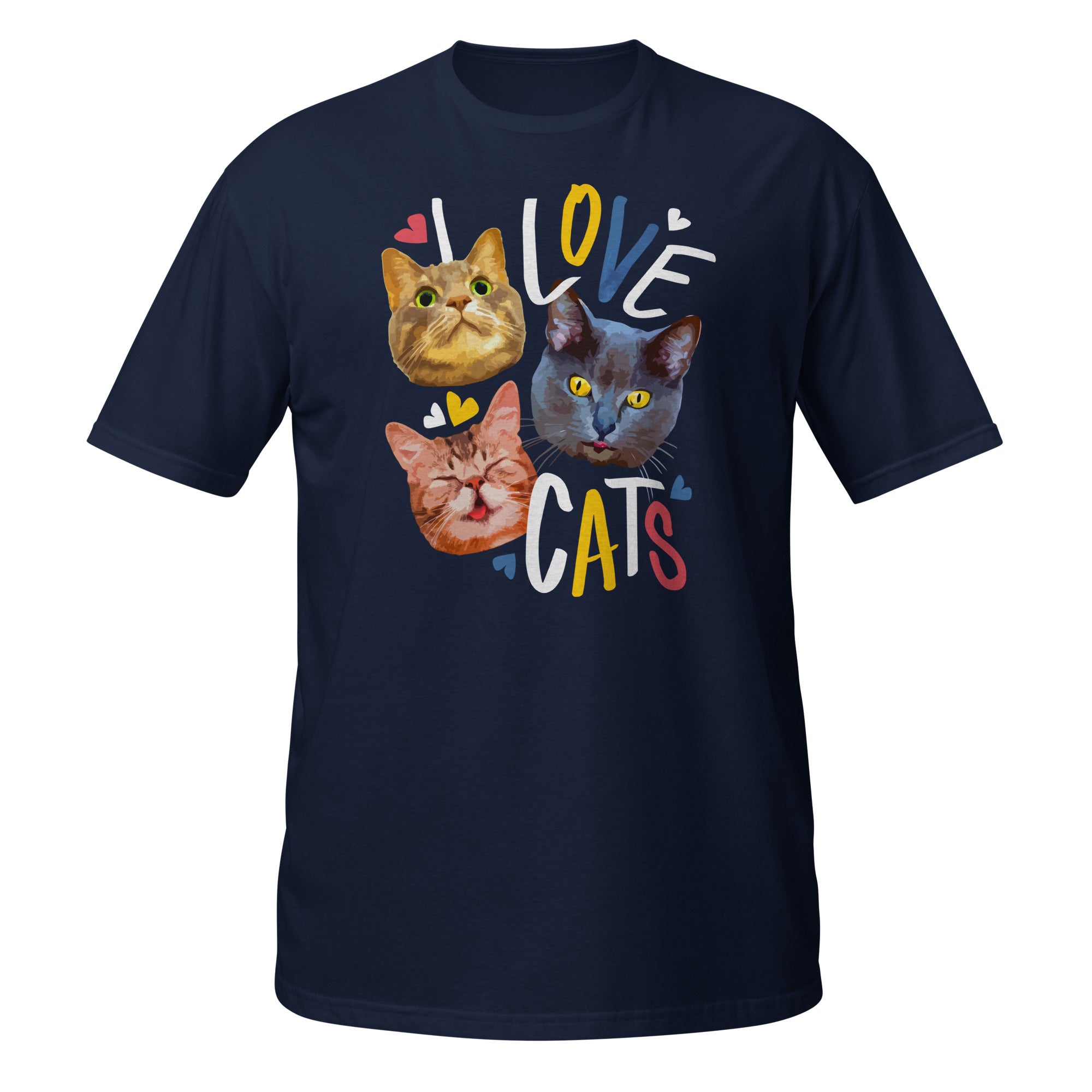 I love Cats Unisex T-Shirt-Teelime | shirts-hoodies-mugs