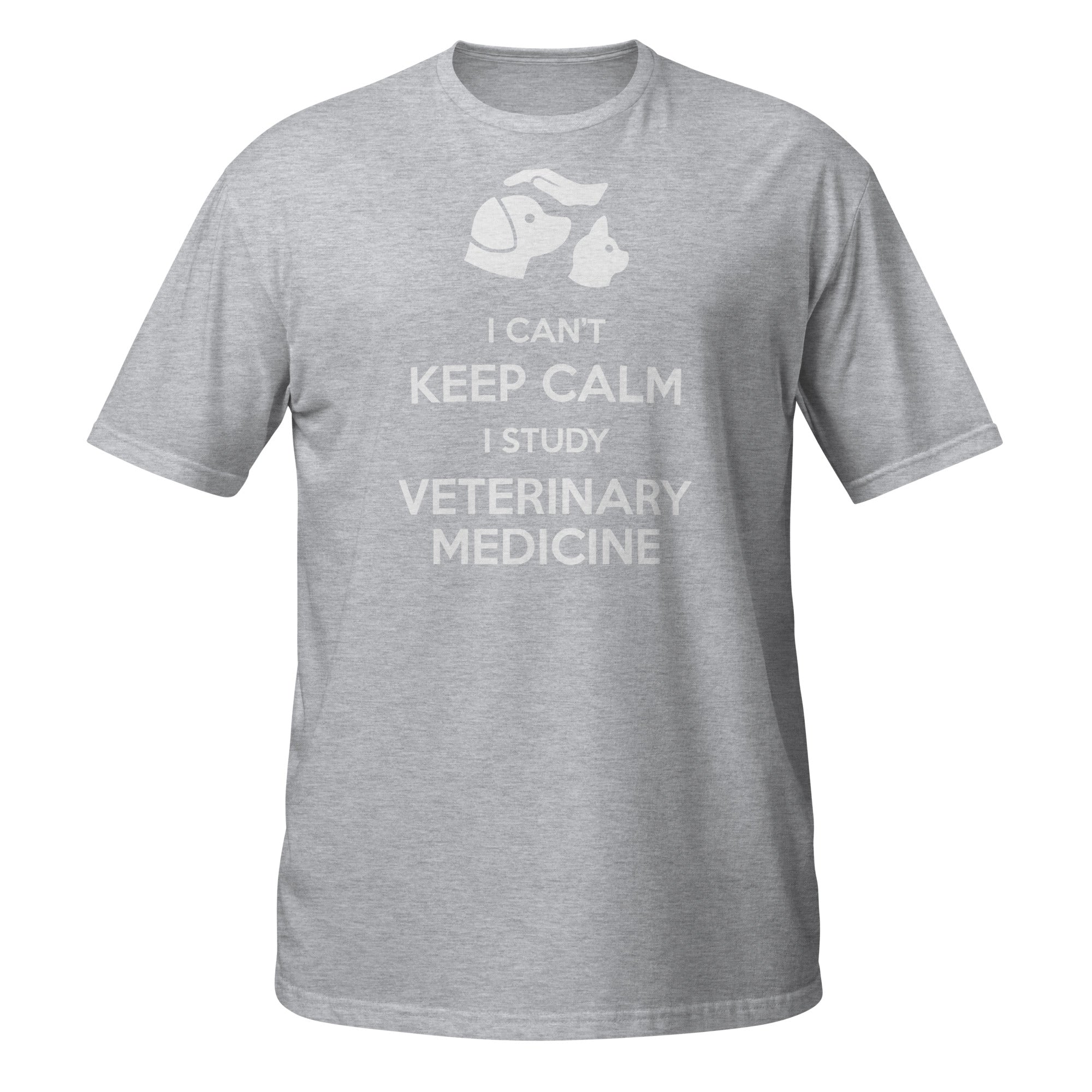 I can't keep calm I study Veterinary Medicine Unisex T-Shirt-Teelime | shirts-hoodies-mugs
