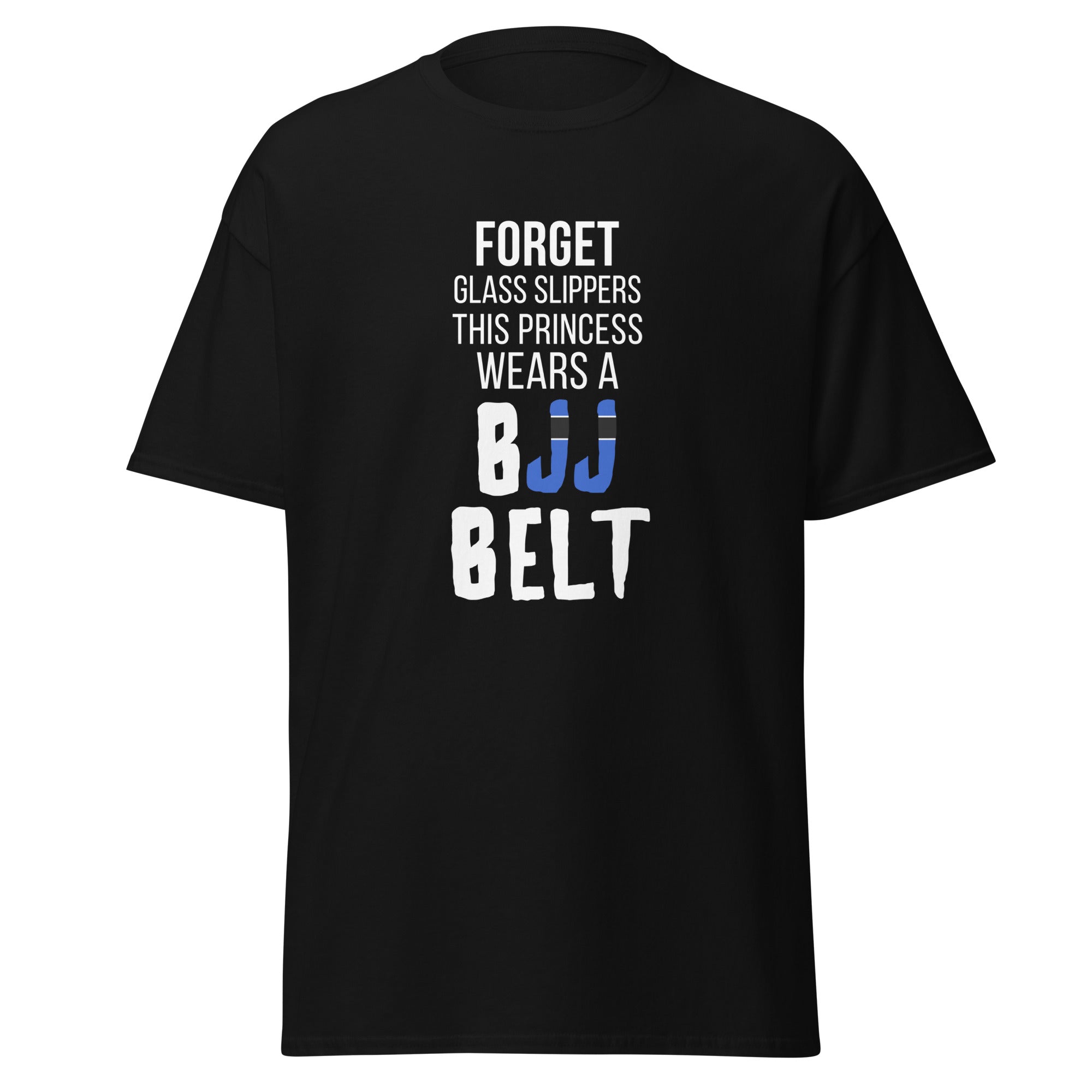 Forget glass slippers, this princess wears a BJJ Belt Unisex T-shirt-Teelime | shirts-hoodies-mugs