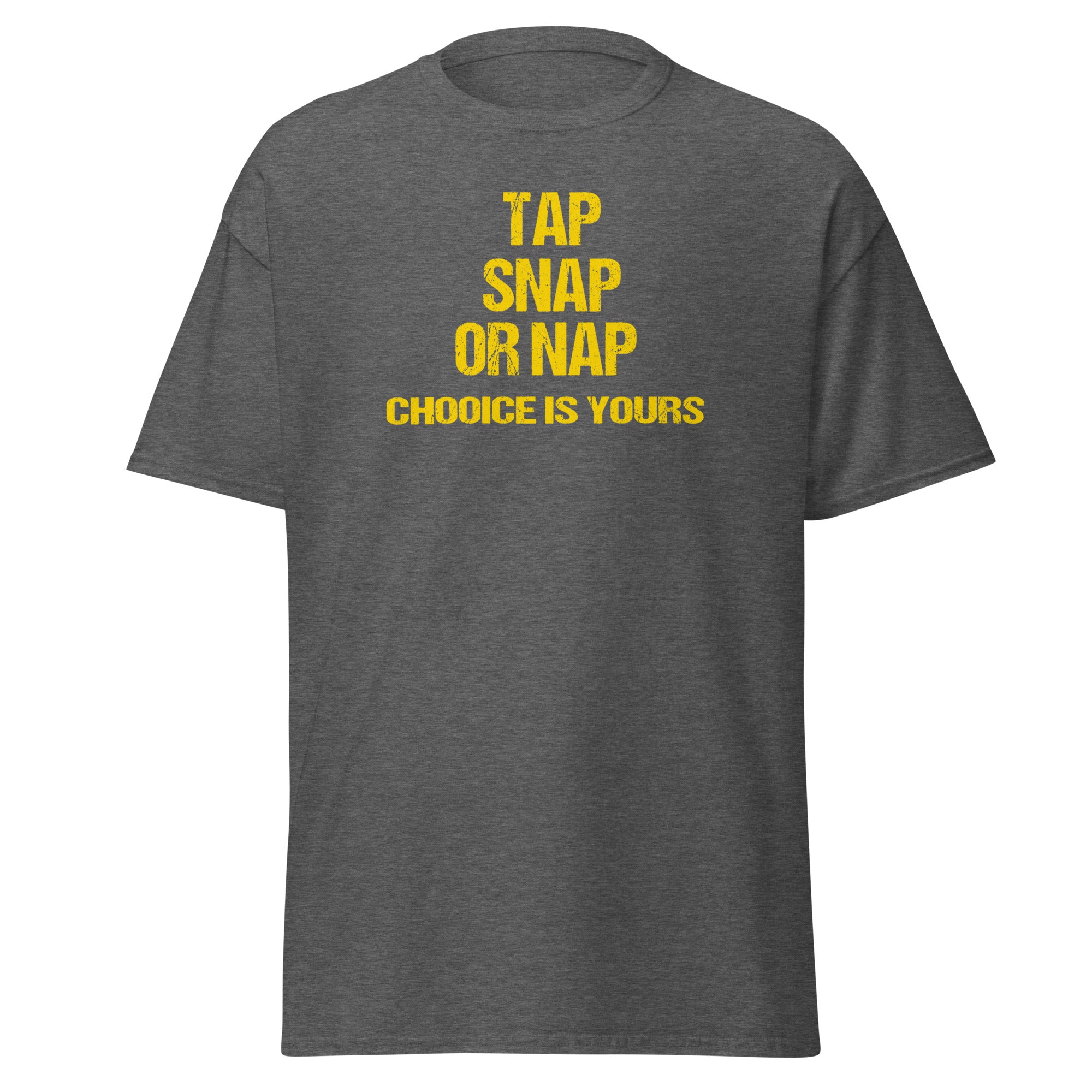 Tap, Snap or Nap Unisex T-shirt-Teelime | shirts-hoodies-mugs